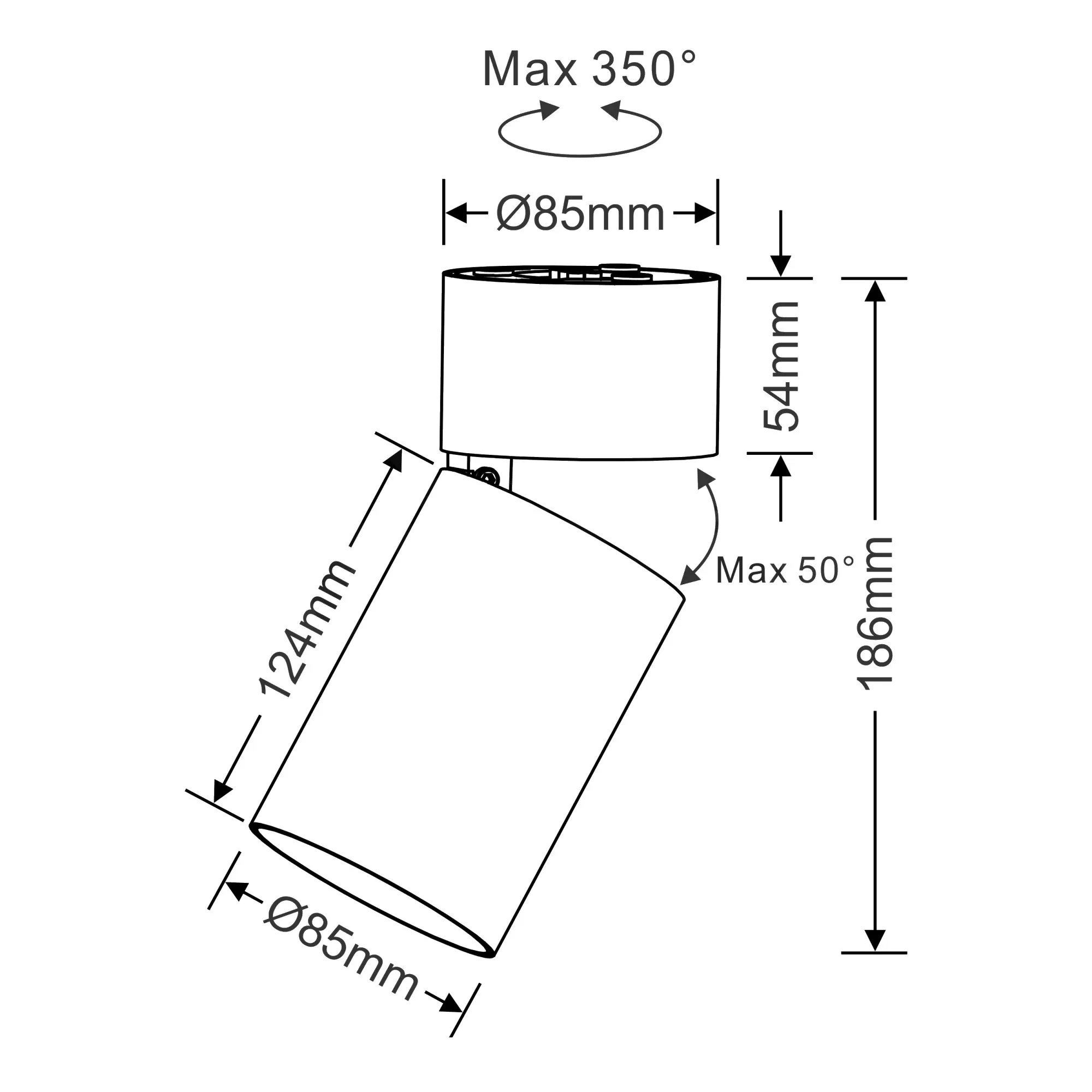Eos A 20 Indoor Surface Mounted Luminaires Dlux Multidirectional Surface Mount